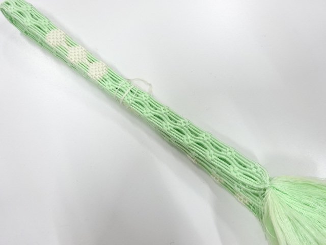 未使用品　正絹　夏手組帯締め